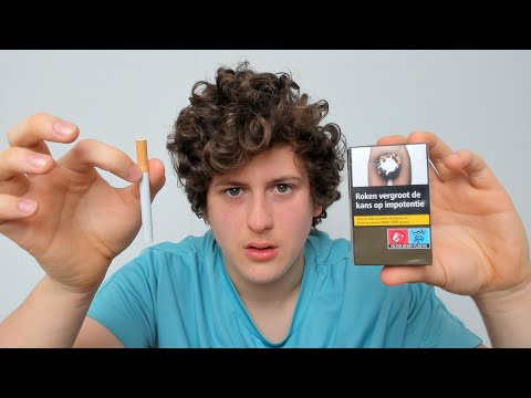ASMR With Cigs  ( Unboxing & Smoke Demonstration )