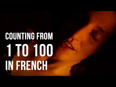 [ASMR] From 1 to 100 in FRENCH😉🇫🇷 Relax with me while learning (SOFT SPOKEN and whispered)