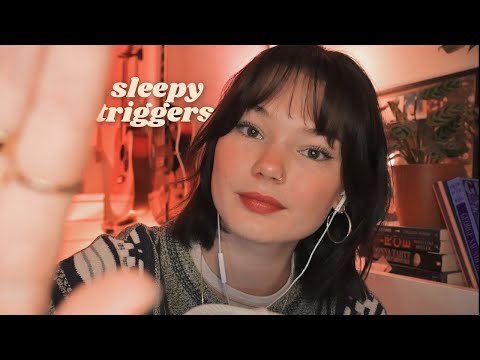 ASMR to fall asleep to if you're a little anxious (triggers galore)