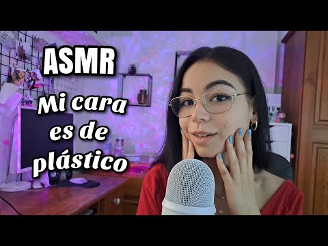 ASMR MI CARA ES DE PLÁSTICO!🤯 | 1 MINUTO ASMR | ASMR en español | ASMR para dormir | Pandasmr