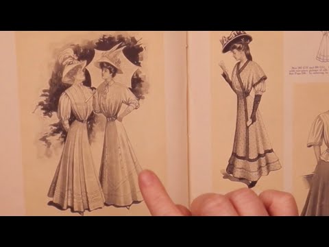 ASMR Tracing Magazines from 1908 (Soft Spoken/Whisper)