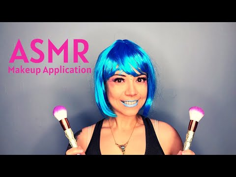 ASMR | Alien Does Your Makeup (Soft Talking, Mouth Sounds, Personal Attention) 👽