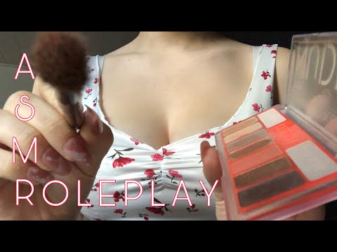 ASMR | The quiet girl does your makeup 💄 | Roleplay