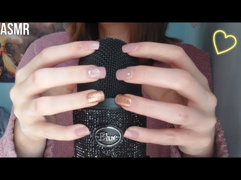 FAST AND AGGRESSIVE MIC SCRATCHING ASMR (no tapping) 🩶