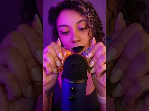 asmr mouth sounds & squishy ball