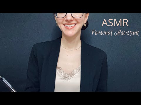 ASMR Personal Assistant l Soft Spoken, Writing, Typing