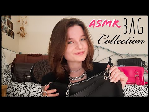 My bag collection | Praliene ASMR 🍫 (soft spoken)