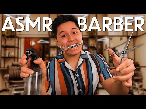 ASMR | Friendly Haircut & Shave Executive Spa | Barber Roleplay