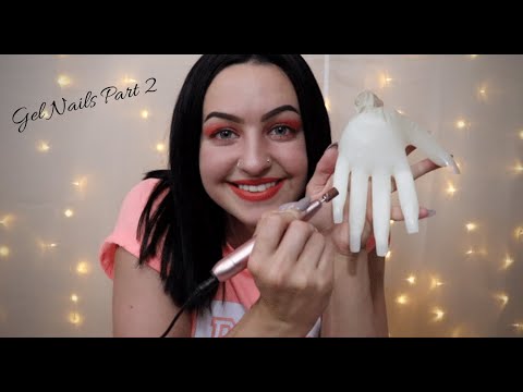 [ASMR] Friend Does Your Gel Nails Part 2