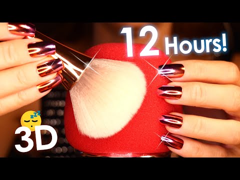 12 Hours of the Most Relaxing Foam Brushing & Scratching Ever for very DEEP SLEEP 😴