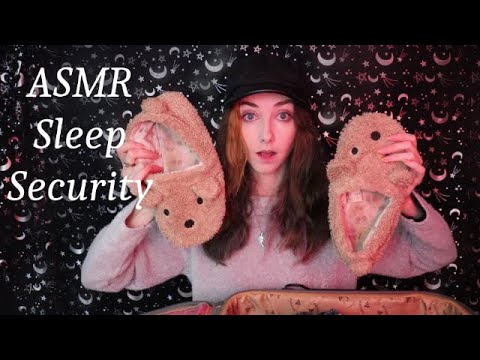 ASMR Luggage Check with Sleep Security