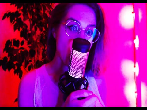 ASMR Fast Mic Licking & Mouth Sounds (Chewing gum, hands scratching, fizz, hair scratching)