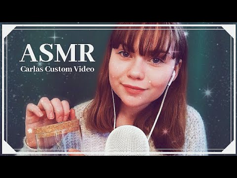 ASMR | Carlas Custom Video (Swedish Whispering, Hand movements, Mouth Sounds, Tapping..)