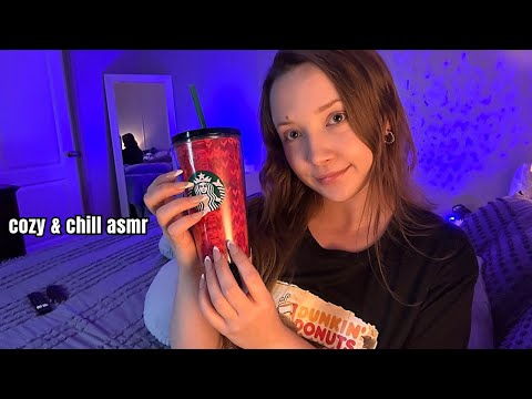 Soothing Tapping & Whisper Rambles To Relax You! ✨cozy ASMR hangout ✨