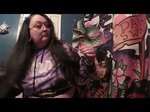 ASMR // Should I Cut My Hair Off?? // BBW girl shows all real 30 inches // Please Subscribe