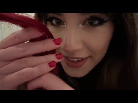 obsessive girl plays with your hair (asmr)