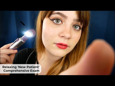 New Patient Comprehensive Physical Exam 🩺 Examining You Head to Toe 💤 ASMR Soft Spoken Medical RP