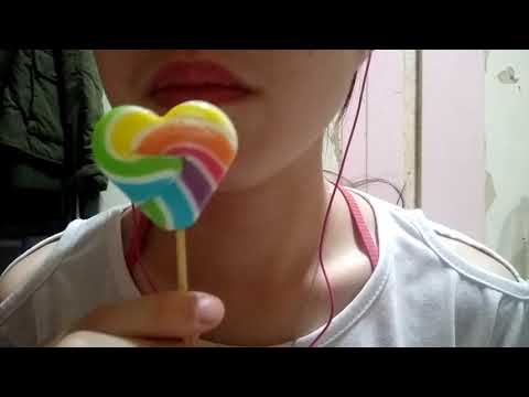 ASMR Eating Super delicious lollipop