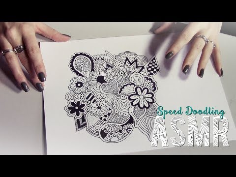 ASMR Français ~ Speed Doodling + Déclencheurs