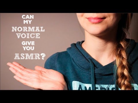 Can My Normal Voice Give You Tingles?
