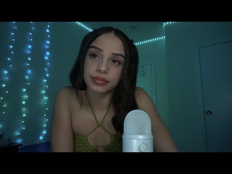 ASMR | Fabric Scratching (shirt & jeans) + Collarbone Tapping & Fast and aggressive HAND SOUNDS ✨