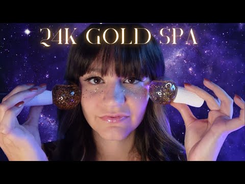 24K GOLD SPA ASMR | Personal Attention, Massage