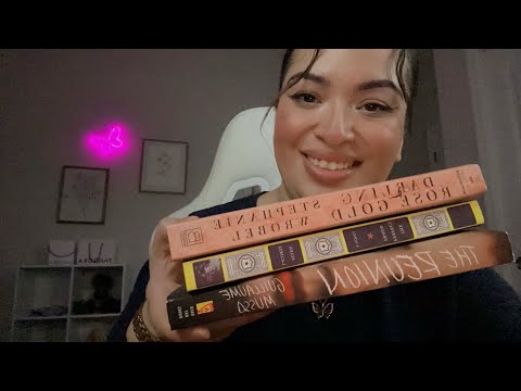ASMR| Book tapping & page flipping 📚 (tingly sounds for relaxation 💤)