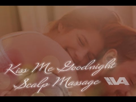 ASMR Kiss Me Goodnight Sleep Girlfriend Roleplay + Relaxing Scalp Massage (Tingles) Sleep Triggers
