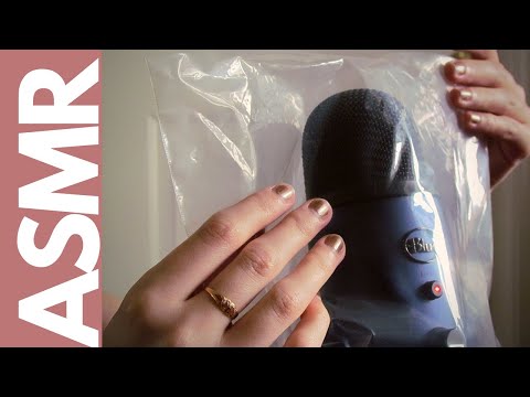 ASMR | Making Crinkles With Plastic Bag Over The Mic (No Talking)
