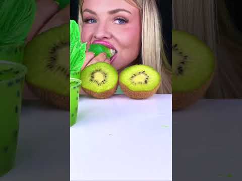 green kiwi jelly #shorts #green