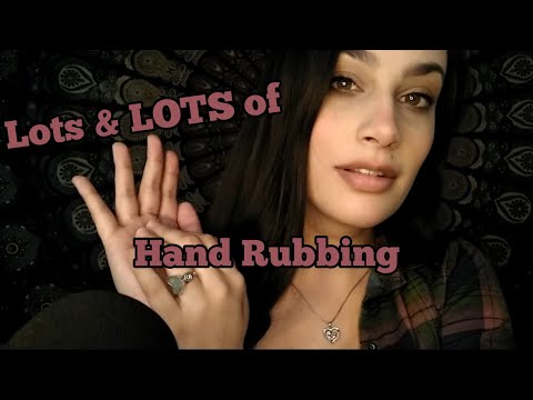 ASMR Fast, Dry Hand Rubbing Sounds | Whispered, Timestamps