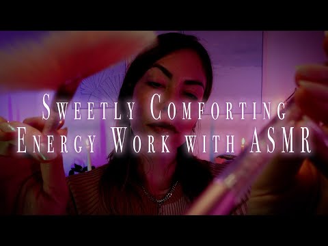 So Relaxing | Sweetly Sweeping Aura & Face | Clearing & Self Love | Reiki with ASMR