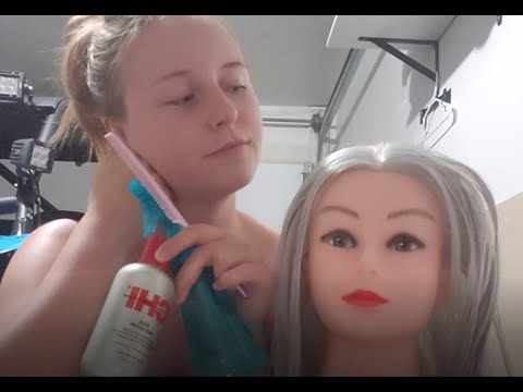 My First Video With My New Mannequin Head - Brushing, Massaging, and Soap ASMR ~ FC (ASMR)