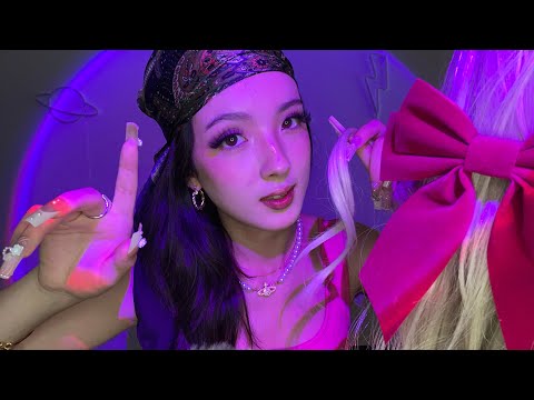 ASMR | Hot Cheeto Girl Plays with Your Hair at a Sleepover