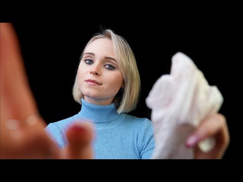 ASMR | Removing your makeup after NYE