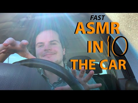 Fast & Aggressive ASMR in the Car 10 (lofi) Invisible triggers,Gripping, Scratching & Visual Trigger