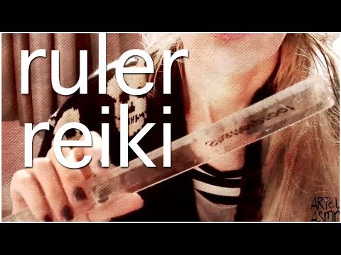 personal attention face ruler reiki asmr tinny tingles
