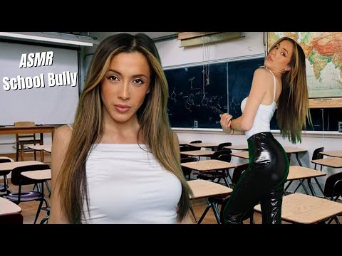 ASMR School Bully Kisses You in the Back of Class | soft spoken + writing sounds