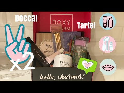 Gum Chewing - Boxy Charm x 2 Unboxing ✨(whispered)