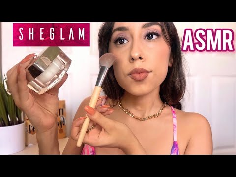 ASMR Doing My Makeup Soft Spoken💄👄 Testing SheGlam Bday Primer WITH RESULTS