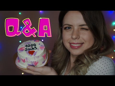 [Q&A] 🎉1000 subs celebration | Soft spoken, chit-chat, cake and your questions