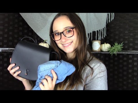 ASMR Personal Assistant Fall Styling You! (fabric sounds, leather sounds)