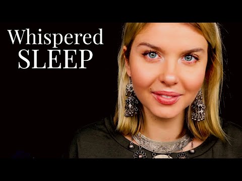 ASMR Whispering You To Sleep/Soft Spoken, Personal Attention Reiki Session/Healing Rain Storm Sounds