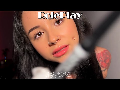 ASMR - Your friend who secretly hate you does your makeup💅🏽 - ROLEPLAY🥰💕