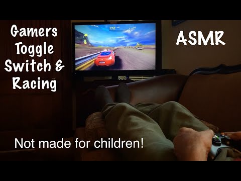 ASMR (No talking) Game controller/Electronic device clicking/Asphalt 8 racing