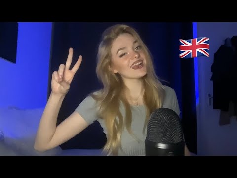ASMR: ENGLISH TRIGGER WORDS part2🇬🇧 (with a probably French accent hahaha)