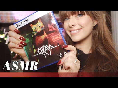 ASMR 🐈 Stray PS5 Let's Play! 🎮 ~Whispering, Gentle Music & Play Station Controller Button Clicks