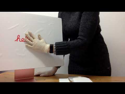 ASMR Mummy Uses Extra Small Medical Surgical White Examination Gloves For Unboxing New Computer