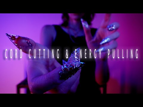 Cutting Cords | Energy Plucking & Pulling | Reiki ASMR | No Talking