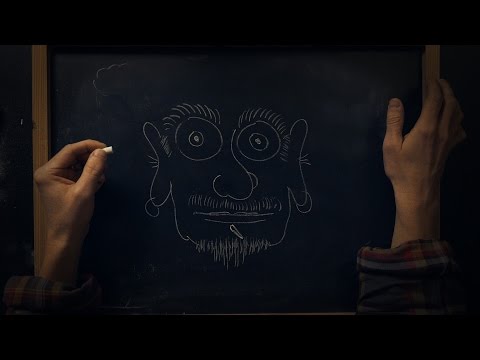 Let's Draw! #1 [ Chalk & Chalkboard ] [ ASMR ]